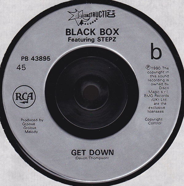 Black Box : Fantasy (Remixed) (7", Single, Sil)