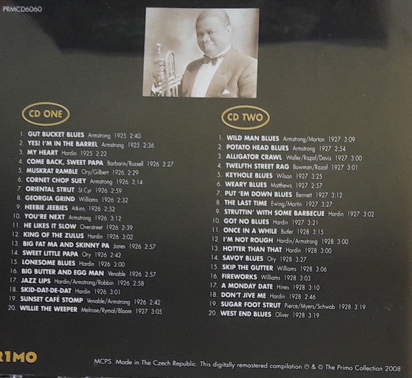 Louis Armstrong : The Best Of The Hot Fives And Sevens (2xCD, Comp, Mono, RM)