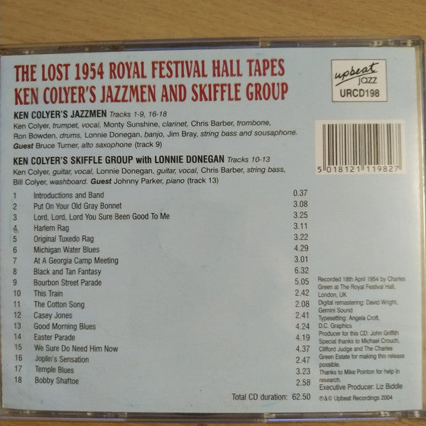 Ken Colyer's Jazzmen : The Lost 1954 Royal Festival Hall Tapes (CD, Album)