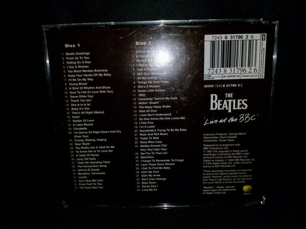 The Beatles : Live At The BBC (2xCD, Album, Comp, Mono, RM, Ude)