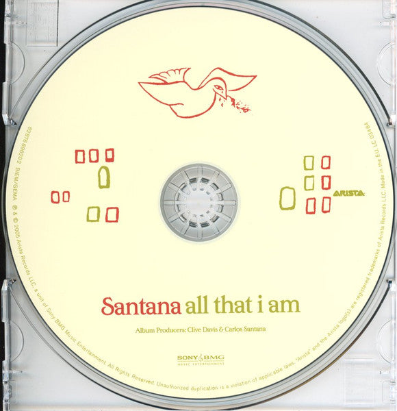 Santana : All That I Am (CD, Album)