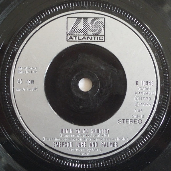 Emerson, Lake & Palmer : Fanfare For The Common Man (7", Single)