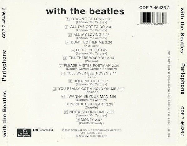 The Beatles : With The Beatles (CD, Album, RE, RM)