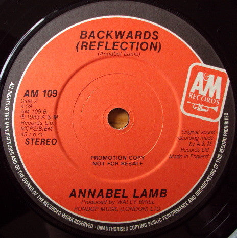 Annabel Lamb : Heartland (7", Promo)
