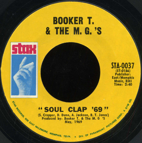 Booker T & The MG's : Mrs. Robinson (7", Single, Styrene, Pit)