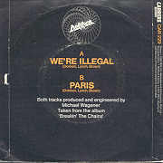 Dokken : We're Illegal (7", Single, 4 P)