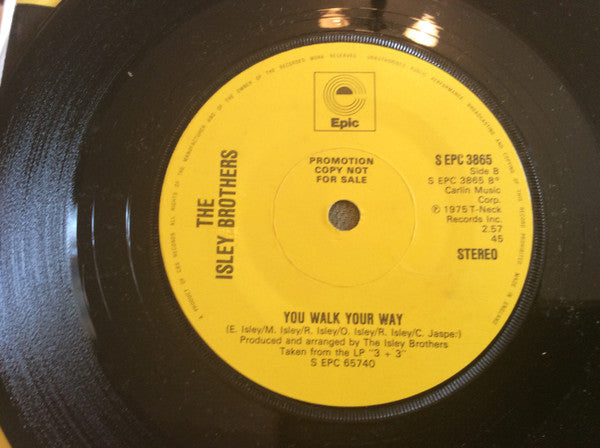 The Isley Brothers : For The Love Of You (7", Single, Promo)