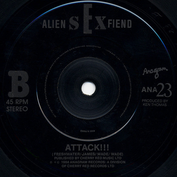 Alien Sex Fiend : Dead And Buried (7", Single)