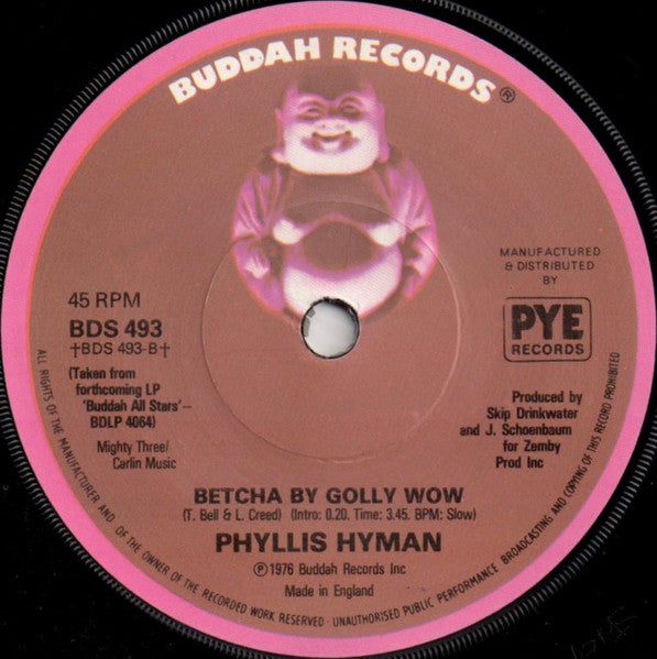 Phyllis Hyman : Loving You, Losing You (7")