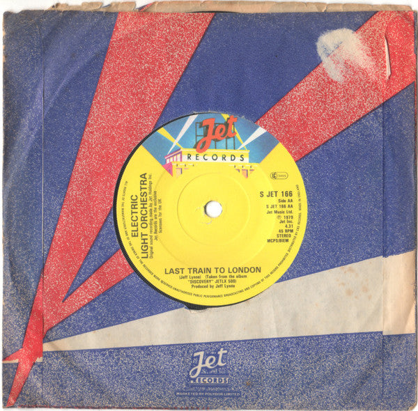 Electric Light Orchestra : Confusion / Last Train To London (7", Single)
