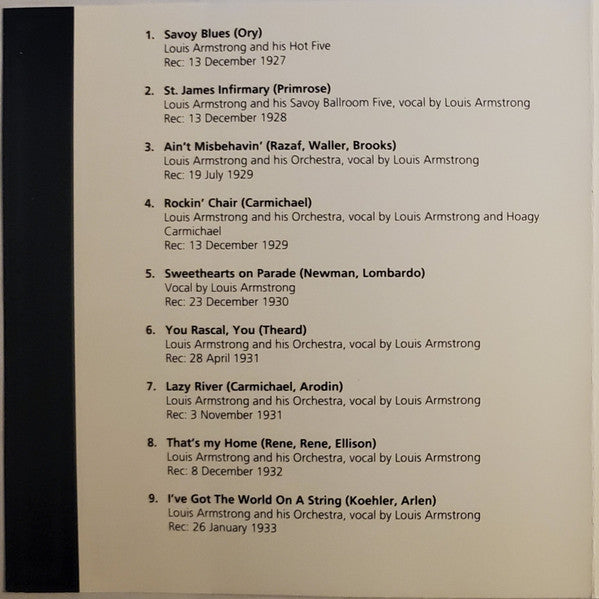 Louis Armstrong : Satchmo's Greatest (CD, Comp)