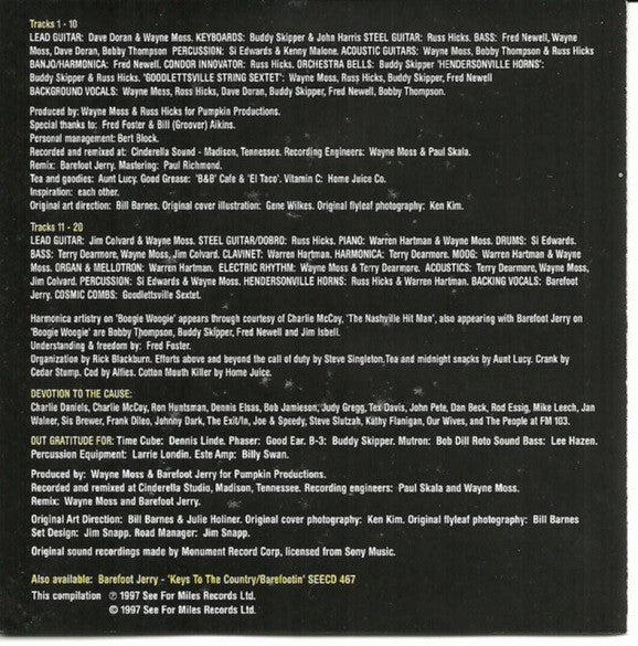 Barefoot Jerry : Watchin' TV / You Can't Get Off With Your Shoes On (CD, Album, Comp)