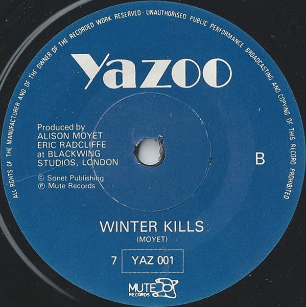 Yazoo : Don't Go (7", Single, Spa)