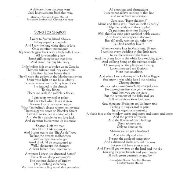 Joni Mitchell : Hejira (CD, Album, RE)