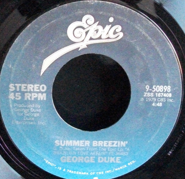 George Duke : Brazilian Love Affair (7", Single)