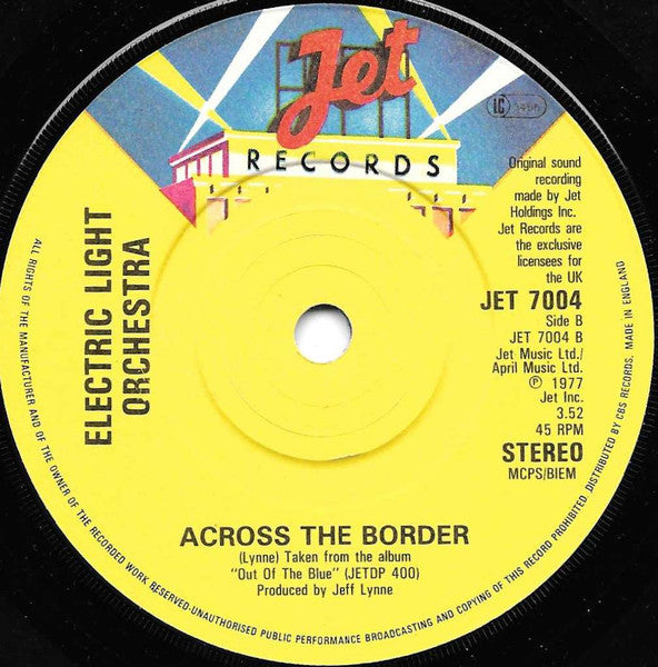 Electric Light Orchestra : Don't Walk Away (7", Single)