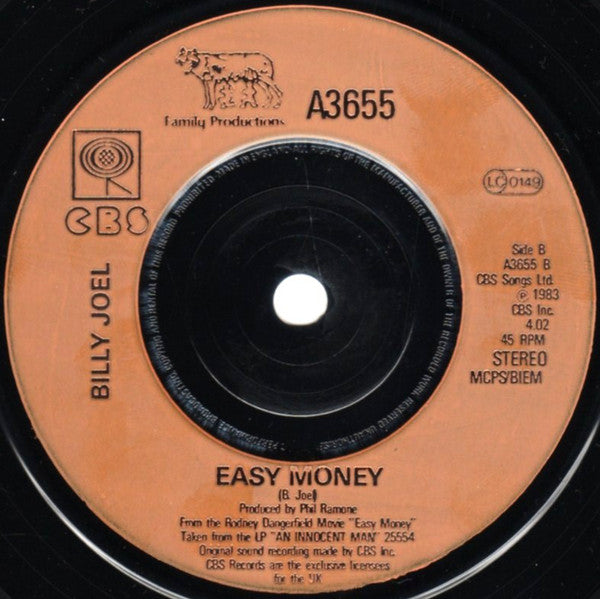 Billy Joel : Tell Her About It (7", Single, Tan)