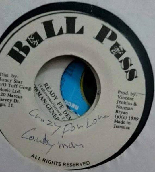 Candy Man : Crazy For Love (7", Han)