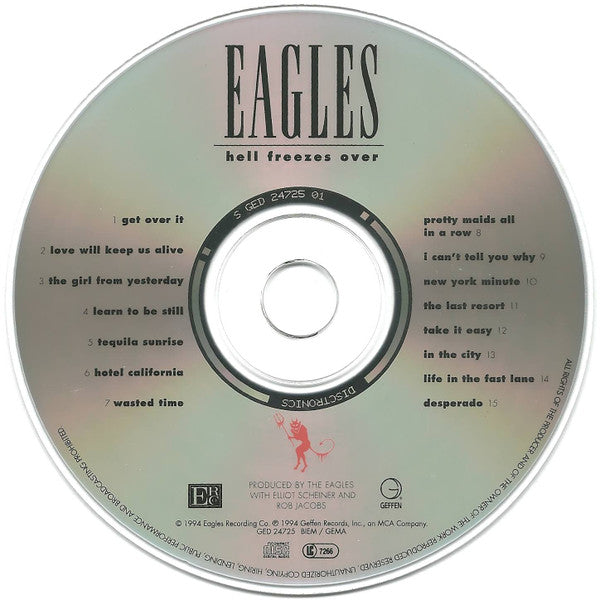 Eagles : Hell Freezes Over (CD, Album, RP, Dis)