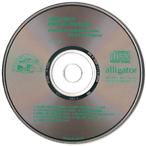 Lonnie Mack : Strike Like Lightning (CD, Album)