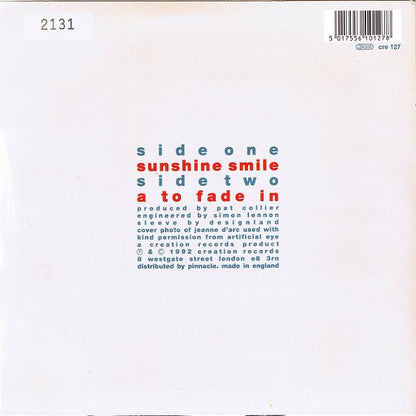 Adorable : Sunshine Smile (7", Single, Num)