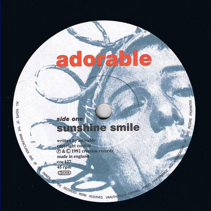 Adorable : Sunshine Smile (7", Single, Num)