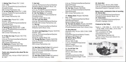 The Creation (2) : Our Music Is Red - With Purple Flashes (CD, Comp)