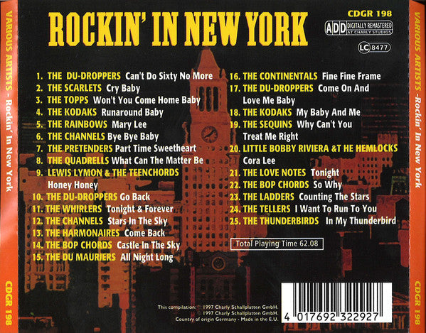Various : Rockin' In New York (CD, Comp, RM)