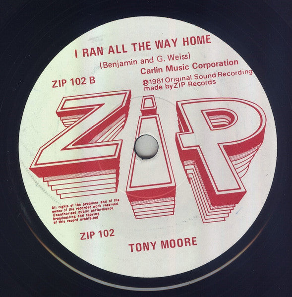 Tony Moore (34) : Every Step Of The Way (7", Single)