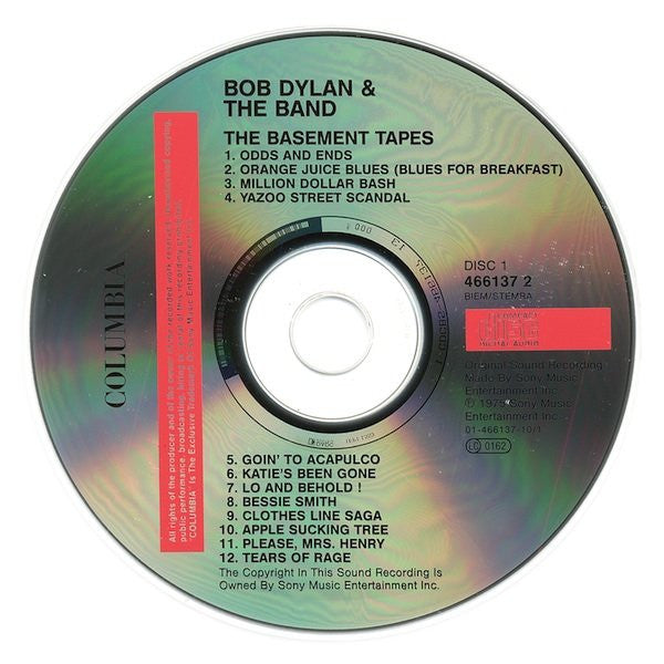 Bob Dylan & The Band : The Basement Tapes (2xCD, Album, RE, RP)
