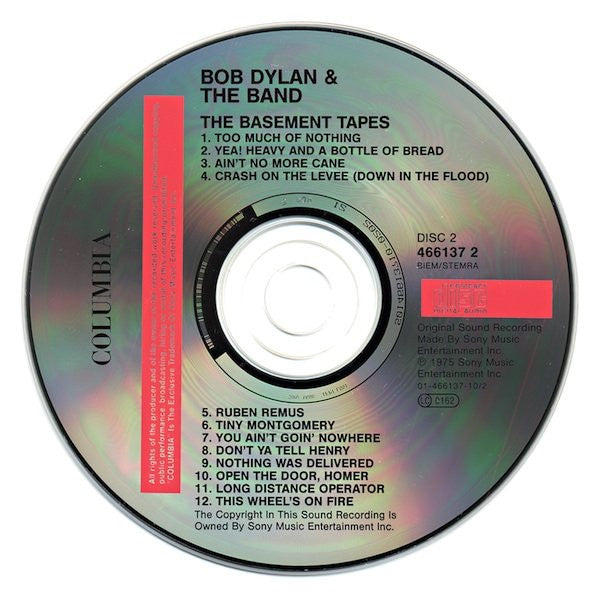 Bob Dylan & The Band : The Basement Tapes (2xCD, Album, RE, RP)
