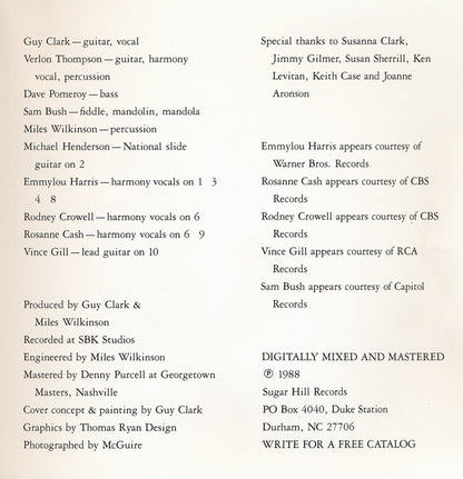 Guy Clark : Old Friends (CD, Album)