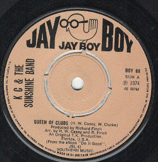 KC & The Sunshine Band : Queen Of Clubs (7", Single, 4 P)