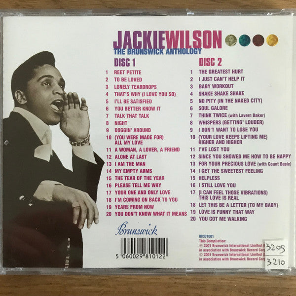 Jackie Wilson : The Brunswick Anthology (2xCD, Comp)