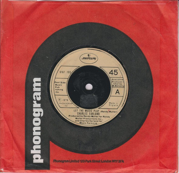Charles Earland : Let The Music Play (7", Single)