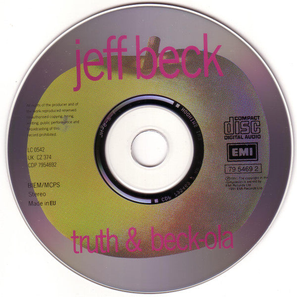 Jeff Beck : Truth & Beck-Ola (CD, Comp, RE)