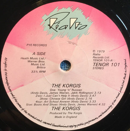 The Korgis : The Korgis (LP, Album)