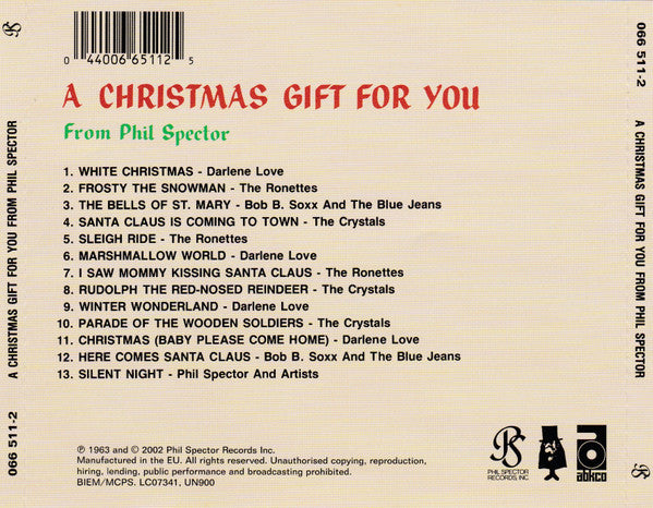 Phil Spector : A Christmas Gift For You From Phil Spector (CD, Mono, RE, RM)