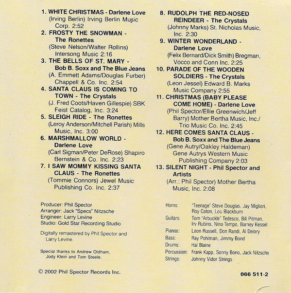 Phil Spector : A Christmas Gift For You From Phil Spector (CD, Mono, RE, RM)