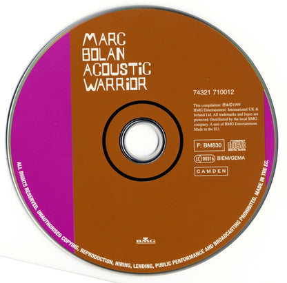 Marc Bolan : Acoustic Warrior (CD, Comp, RE)