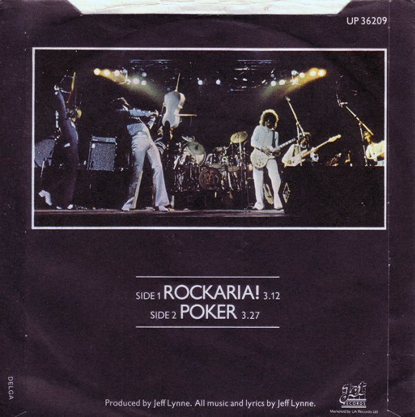 Electric Light Orchestra : Rockaria! (7", Single, Pus)