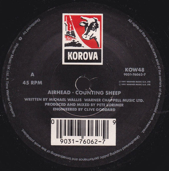 Airhead (3) : Counting Sheep (7", Single)