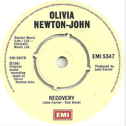 Olivia Newton-John : Heart Attack (7", Single)