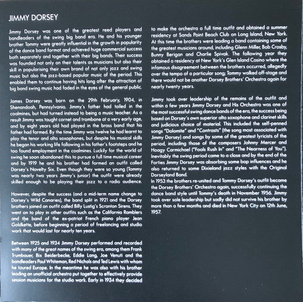 Jimmy Dorsey : Blue Lou (CD, Comp)