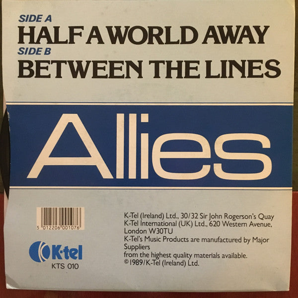 Allies (4) : Half A World Away (7")