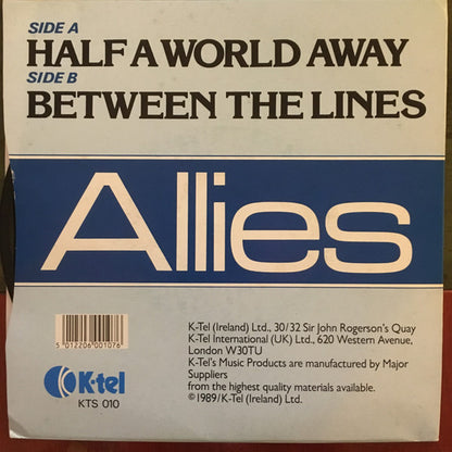 Allies (4) : Half A World Away (7")