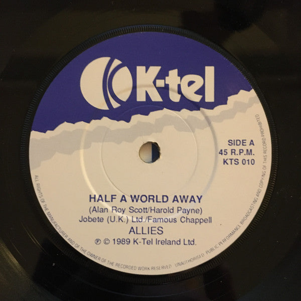 Allies (4) : Half A World Away (7")
