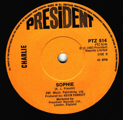 Charlie (19) : Our Earth (7", Single)