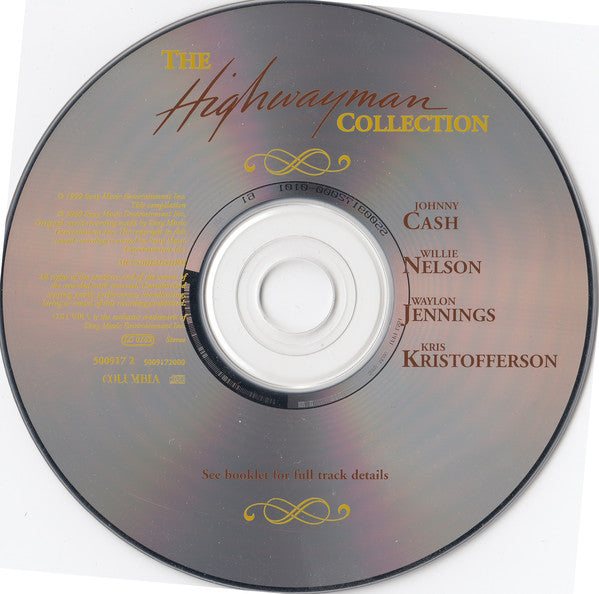 Willie Nelson, Johnny Cash, Waylon Jennings, Kris Kristofferson : The Highwayman Collection (CD, Comp)