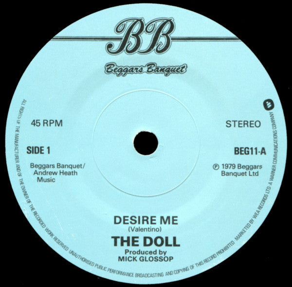 The Doll : Desire Me (2x7", Single, Ltd, Gat)